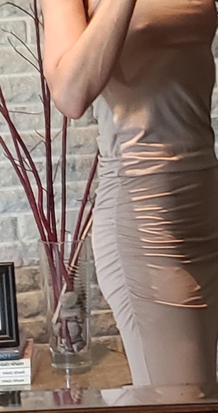 VICTORIA'S SECRET tanktop side ruched maxidress XS - Picture 11 of 12